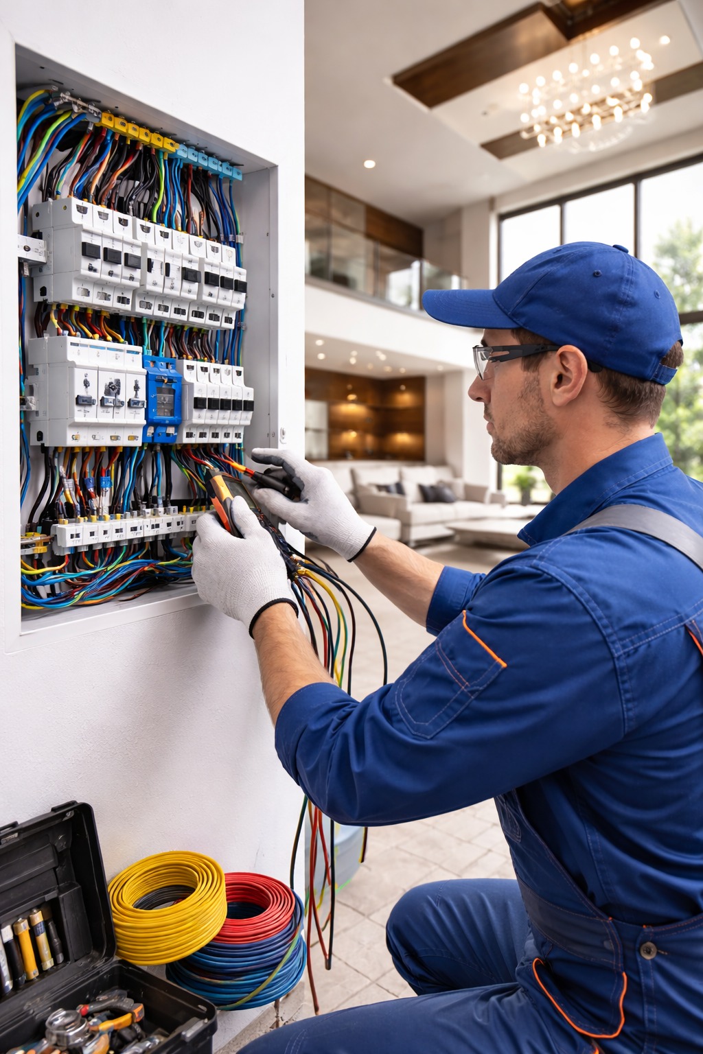 Instalații electrice pentru vile și duplexuri – soluții complete de la zero